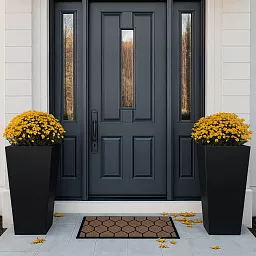 IDEALIST Lite Tall Tapered Contemporary Light Concrete Planter