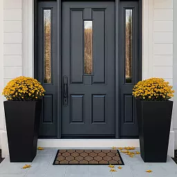 IDEALIST Lite Tall Tapered Contemporary Light Concrete Planter