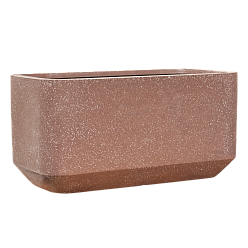 Terrazzo Fiberstone Large Trough Planter | Indoor and Outdoor Plant Pot