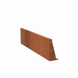 CorTen 3ml Retaining Wall Straight