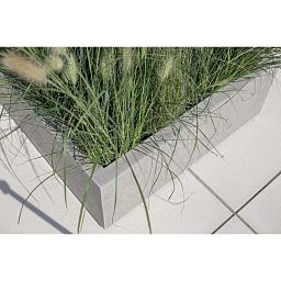 DIVISION Square Low Outdoor Concrete GRC Planter