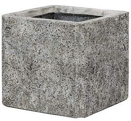 IDEALIST Lite Square Weathered Stone Effect Outdoor Planter