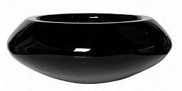 Round Fiberstone Bowl Glossy Tara Planter by Idealist Premium