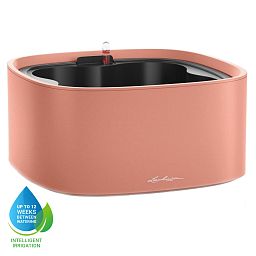 LECHUZA PILA Color Stick Square Poly Resin Self-watering Planter