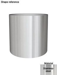 Superline Standard on Wheels Round Indoor Planter