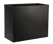 IDEALIST Lite Narrow Contemporary Trough Garden Planter, Black Light C...