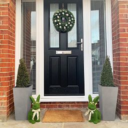 IDEALIST Lite Tall Tapered Contemporary Light Concrete Planter