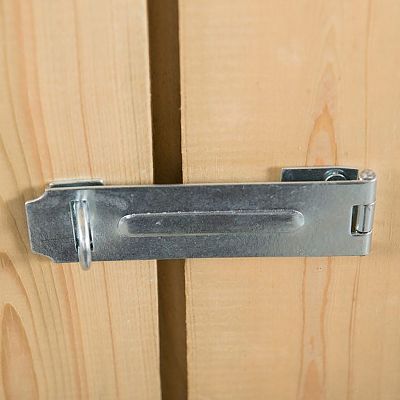 Installed Outdoor Pressure Treated Wooden Shiplap Apex Tall Garden Store by Forest Garden