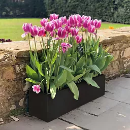 IDEALIST Lite Window Box Light Concrete Planter