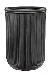 Vertical Rib Tall Planter | Indoor and Outdoor Plant Pot