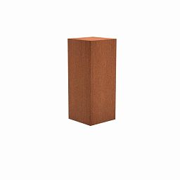 Corten Steel Square Pedestal