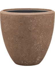 Polystone Egg Planter + Liner | Indoor Plant Pot