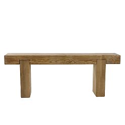 Outdoor Wooden Double Sleeper Bench by Forest Garden