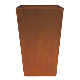Cortenstyle Trend Conisch on Ring Tall Planter IN\OUT