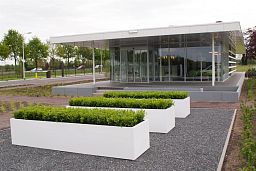 Florida Outdoor Aluminum Trough Planter