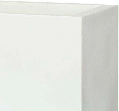 Square Fiberstone Contemporary Planter by Cadix Capi Lux