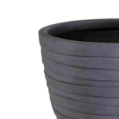 IDEALIST Lite Row Light Concrete Egg Planter