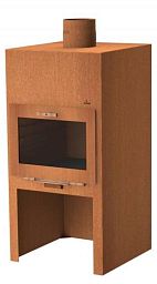 Corten Steel Stig Door