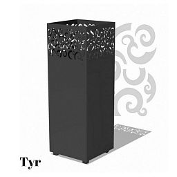 Tyr Fire Column Corteen Steel Garden Burner