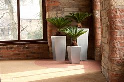 Contemporary Tall Rectangular GRP Planter