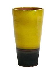 Ceramic Round Tall Glossy Planter Pot In/Out