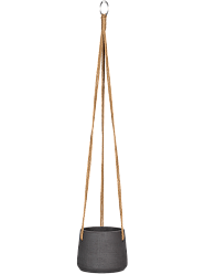 Rough Fibreclay Hanging Planter | Indoor and Outdoor Plant Pot