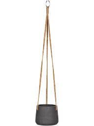 Rough Fibreclay Hanging Planter | Indoor and Outdoor Plant Pot