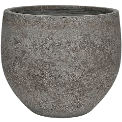 Cement & Stone Planter | Round Indoor and Outdoor Plant Pot