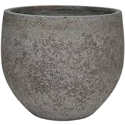 Cement & Stone Planter | Round Indoor and Outdoor Plant Pot