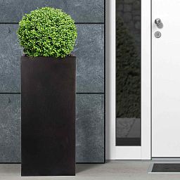 IDEALIST Lite Tall Square Contemporary Light Concrete Planter