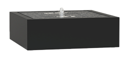 Aluminium Square Fountain Watertable