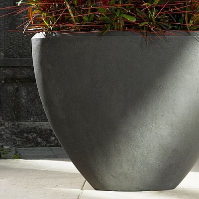 Ceramic De Luxe Round Planter Pot In/Out