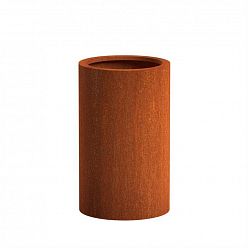 Atlas Outdoor Corten Steel Round Planter