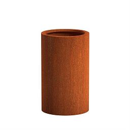 Atlas Outdoor Corten Steel Round Planter