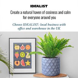 IDEALIST Lite Diamond Style Indoor Hanging Planter