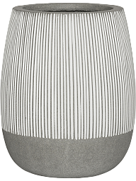 Ridged Ficonstone Tall Planter | Indoor and Outdoor Plant Pot Balloon Vase