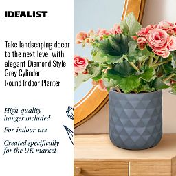 IDEALIST Lite Diamond Style Indoor Hanging Planter