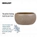 IDEALIST Lite Mesh Style Bowl Planter Outdoor Plant Pot