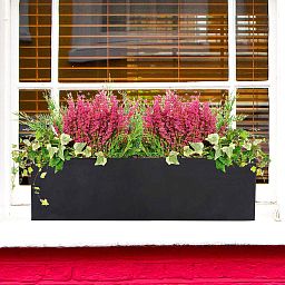 IDEALIST Lite Window Box Light Concrete Planter