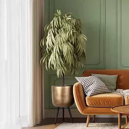 IDEALIST Lite Round Planter on Legs, Round Pot Plant Stand Indoor