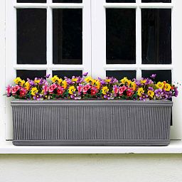 IDEALIST Lite Vertical Ribbed Vintage Style Window Box