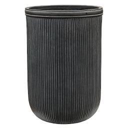 Vertical Rib Tall Planter | Indoor and Outdoor Plant Pot