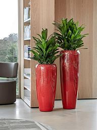 Amfi Partner Glossy Snake Tall Indoor Planter