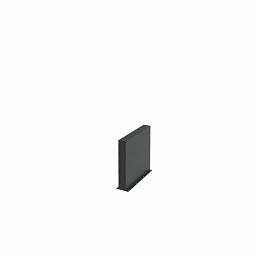 Aluminium Low Wall