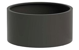 Sydney Outdoor Aluminum Round Planter