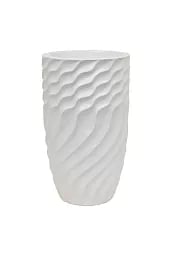 Luxe Lite Glossy Breaker Tall Indoor Planter