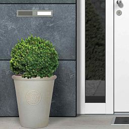 IDEALIST Lite Rustic Style Rolled Rim Vase Outdoor Planter