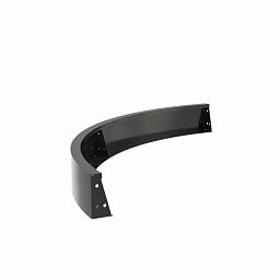 Aluminium 4ml Retaining Wall Outside Curve