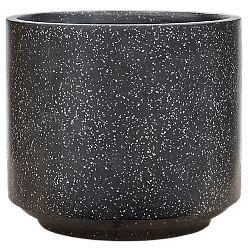 Terrazzo Fiberstone Planter | Cylinder Indoor and Outdoor Plant Pot