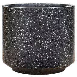 Terrazzo Fiberstone Planter | Cylinder Indoor and Outdoor Plant Pot